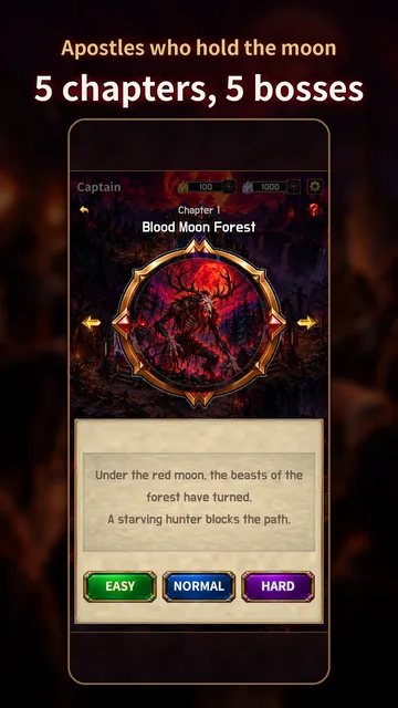Chapter select screen